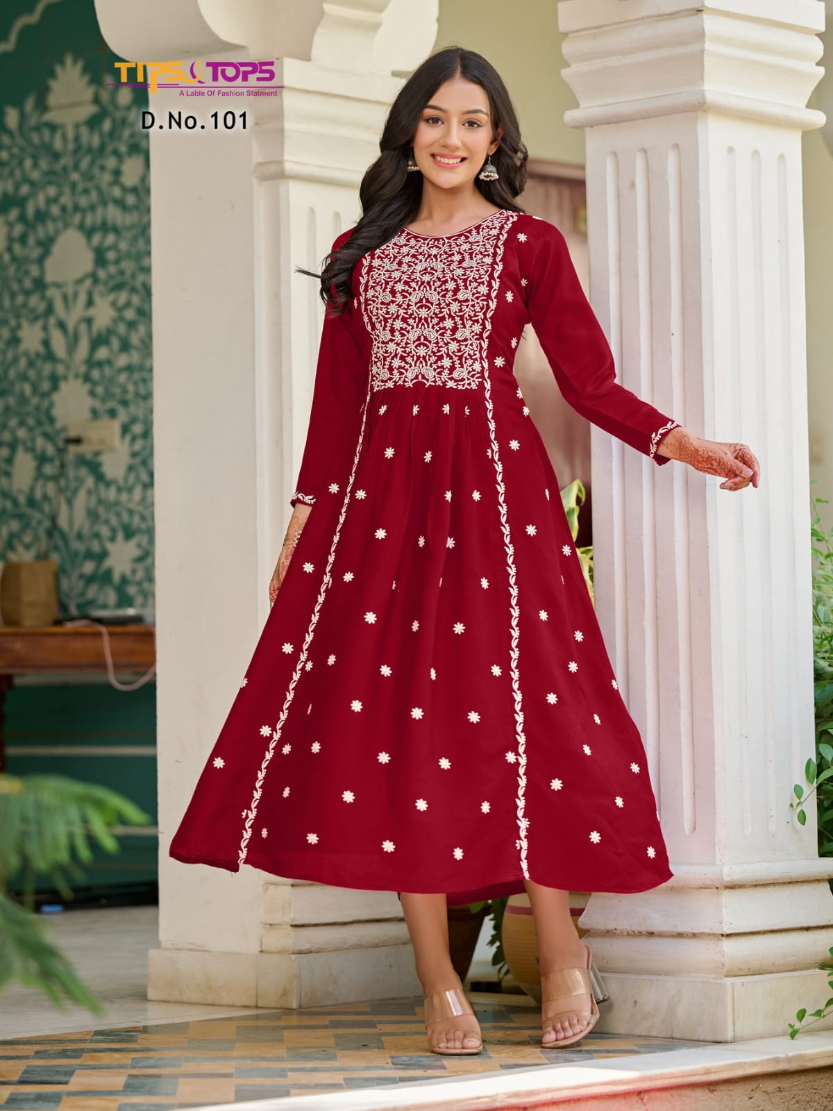 Tips And Tops Lakhnavi Designer Kurti Catalog